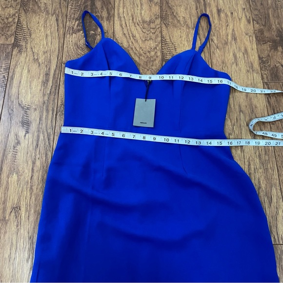 NBD x Naven Twins Not Your Babe Dress cobalt blue size large new nwt - Picture 5 of 10